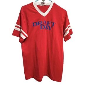 Shirt rare MOVIE PROMO DRAFT day Cast & Crew Sz Large Costner Football Film 2014